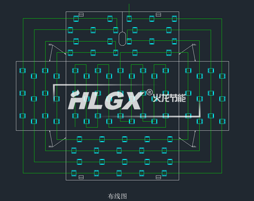 机油箱保温套电伴热布线设计图